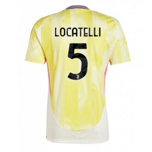 Juventus Manuel Locatelli #5 Cheap Away Football Shirt 2024-25 Short Sleeve