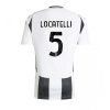 Juventus Manuel Locatelli #5 Cheap Home Football Shirt 2024-25 Short Sleeve