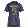 Juventus Manuel Locatelli #5 New Third Soccer Shirt for Women 2024-25 Short Sleeve
