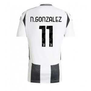 Juventus Nicolas Gonzalez #11 Cheap Home Football Shirt 2024-25 Short Sleeve