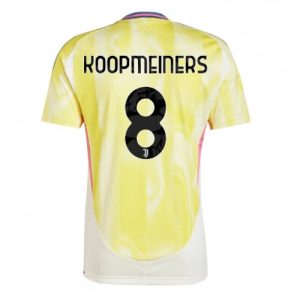 Juventus Teun Koopmeiners #8 Cheap Away Football Shirt 2024-25 Short Sleeve