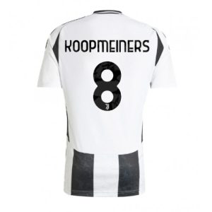 Juventus Teun Koopmeiners #8 Cheap Home Football Shirt 2024-25 Short Sleeve