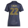 Juventus Timothy Weah #22 New Third Soccer Shirt for Women 2024-25 Short Sleeve