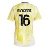 Juventus Weston McKennie #16 New Away Soccer Shirt for Women 2024-25 Short Sleeve