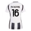 Juventus Weston McKennie #16 New Home Soccer Shirt for Women 2024-25 Short Sleeve