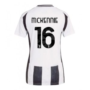 Juventus Weston McKennie #16 New Home Soccer Shirt for Women 2024-25 Short Sleeve