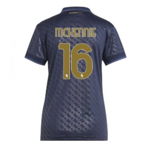 Juventus Weston McKennie #16 New Third Soccer Shirt for Women 2024-25 Short Sleeve