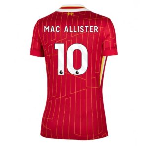 Liverpool Alexis Mac Allister #10 Best Home Soccer Jersey Women 2024-25 Short Sleeve