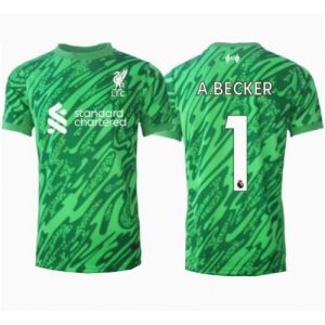 Liverpool Alisson Becker #1 Goalkeeper Cheap Away Stadium Shirt 2024-25 For Sale