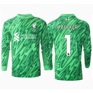 Liverpool Alisson Becker #1 Goalkeeper Cheap Away Stadium Shirt 2024-25 Long Sleeve