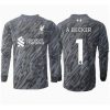 Liverpool Alisson Becker #1 Goalkeeper Cheap Home Stadium Shirt 2024-25 Long Sleeve