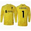 Liverpool Alisson Becker #1 Goalkeeper Cheap Third Stadium Shirt 2024-25 Long Sleeve