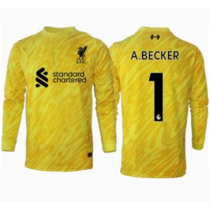 Liverpool Alisson Becker #1 Goalkeeper Cheap Third Stadium Shirt 2024-25 Long Sleeve