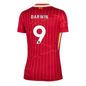 Liverpool Darwin Nunez #9 Best Home Soccer Jersey Women 2024-25 Short Sleeve