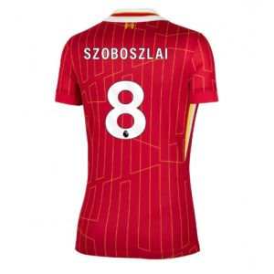 Liverpool Dominik Szoboszlai #8 Best Home Soccer Jersey Women 2024-25 Short Sleeve