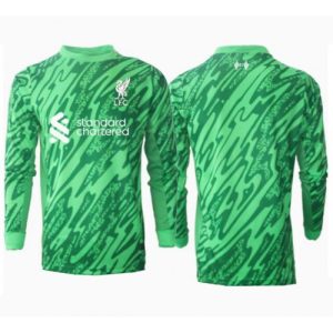 Liverpool Goalkeeper Cheap Away Stadium Shirt 2024-25 Long Sleeve