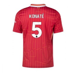 Liverpool Ibrahima Konate #5 Cheap Home Stadium Shirt 2024-25 For Sale