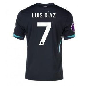 Liverpool Luis Diaz #7 Cheap Away Stadium Shirt 2024-25 For Sale