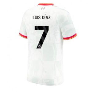 Liverpool Luis Diaz #7 Cheap Third Stadium Shirt 2024-25 For Sale