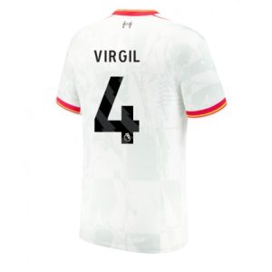 Liverpool Virgil van Dijk #4 Cheap Third Stadium Shirt 2024-25 For Sale