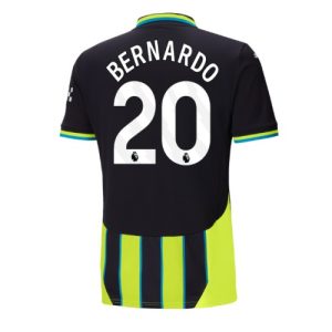 Manchester City Bernardo Silva #20 Cheap Away Soccer Jersey 2024-25 Short Sleeve
