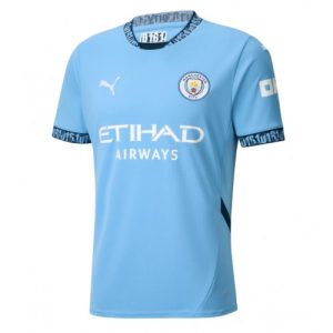 Manchester City Cheap Home Soccer Jersey 2024-25 Short Sleeve