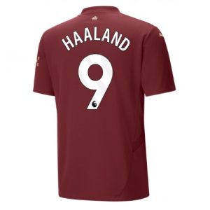 Manchester City Erling Haaland #9 Cheap Third Soccer Jersey 2024-25 Short Sleeve