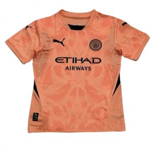 Manchester City Goalkeeper Cheap Away Soccer Jersey 2024-25 Short Sleeve