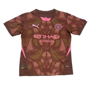Manchester City Goalkeeper Cheap Home Soccer Jersey 2024-25 Short Sleeve