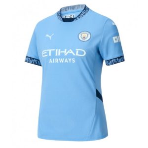 Manchester City Home Football Club Jersey Women 2024-25