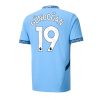 Manchester City Ilkay Gundogan #19 Cheap Home Soccer Jersey 2024-25 Short Sleeve