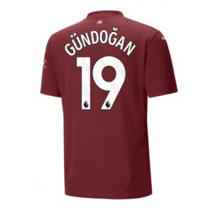 Manchester City Ilkay Gundogan #19 Cheap Third Soccer Jersey 2024-25 Short Sleeve