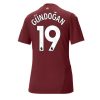 Manchester City Ilkay Gundogan #19 Third Football Club Jersey Women 2024-25