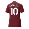 Manchester City Jack Grealish #10 Third Football Club Jersey Women 2024-25