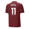 Manchester City Jeremy Doku #11 Cheap Third Soccer Jersey 2024-25 Short Sleeve