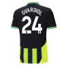 Manchester City Josko Gvardiol #24 Cheap Away Soccer Jersey 2024-25 Short Sleeve