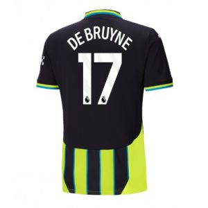 Manchester City Kevin De Bruyne #17 Cheap Away Soccer Jersey 2024-25 Short Sleeve