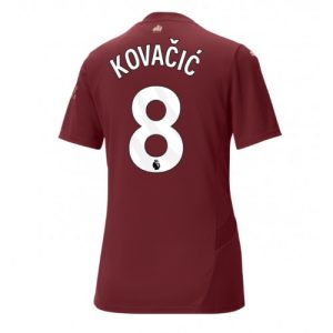 Manchester City Mateo Kovacic #8 Third Football Club Jersey Women 2024-25