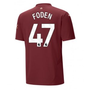 Manchester City Phil Foden #47 Cheap Third Soccer Jersey 2024-25 Short Sleeve