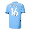 Manchester City Rodri Hernandez #16 Cheap Home Soccer Jersey 2024-25 Short Sleeve