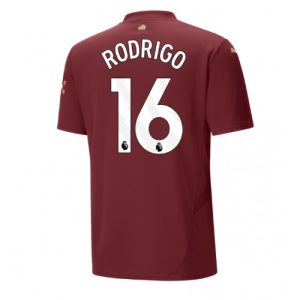 Manchester City Rodri Hernandez #16 Cheap Third Soccer Jersey 2024-25 Short Sleeve