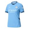 Manchester City Rodri Hernandez #16 Home Football Club Jersey Women 2024-25