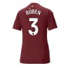 Manchester City Ruben Dias #3 Third Football Club Jersey Women 2024-25