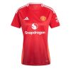 Manchester United Alejandro Garnacho #17 New Home Soccer Shirt for Women 2024-25 Short Sleeve