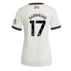 Manchester United Alejandro Garnacho #17 New Third Soccer Shirt for Women 2024-25 Short Sleeve