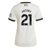 Manchester United Antony #21 New Third Soccer Shirt for Women 2024-25 Short Sleeve