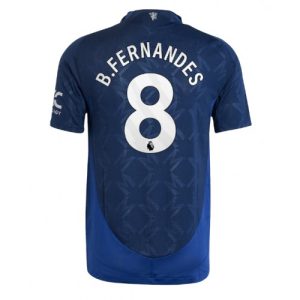 Manchester United Bruno Fernandes #8 Cheap Away Football Shirt 2024-25 Short Sleeve