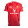 Manchester United Bruno Fernandes #8 Cheap Home Football Shirt 2024-25 Short Sleeve