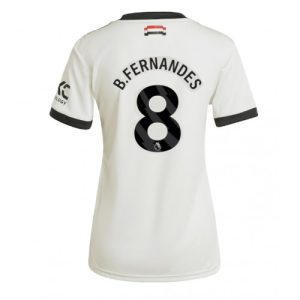 Manchester United Bruno Fernandes #8 New Third Soccer Shirt for Women 2024-25 Short Sleeve