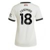 Manchester United Casemiro #18 New Third Soccer Shirt for Women 2024-25 Short Sleeve
